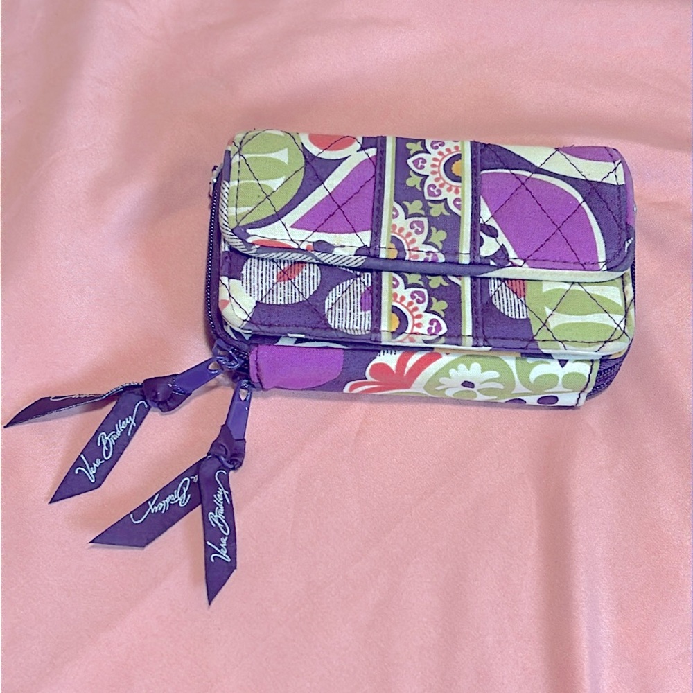 VB Floral Quilted Wallet